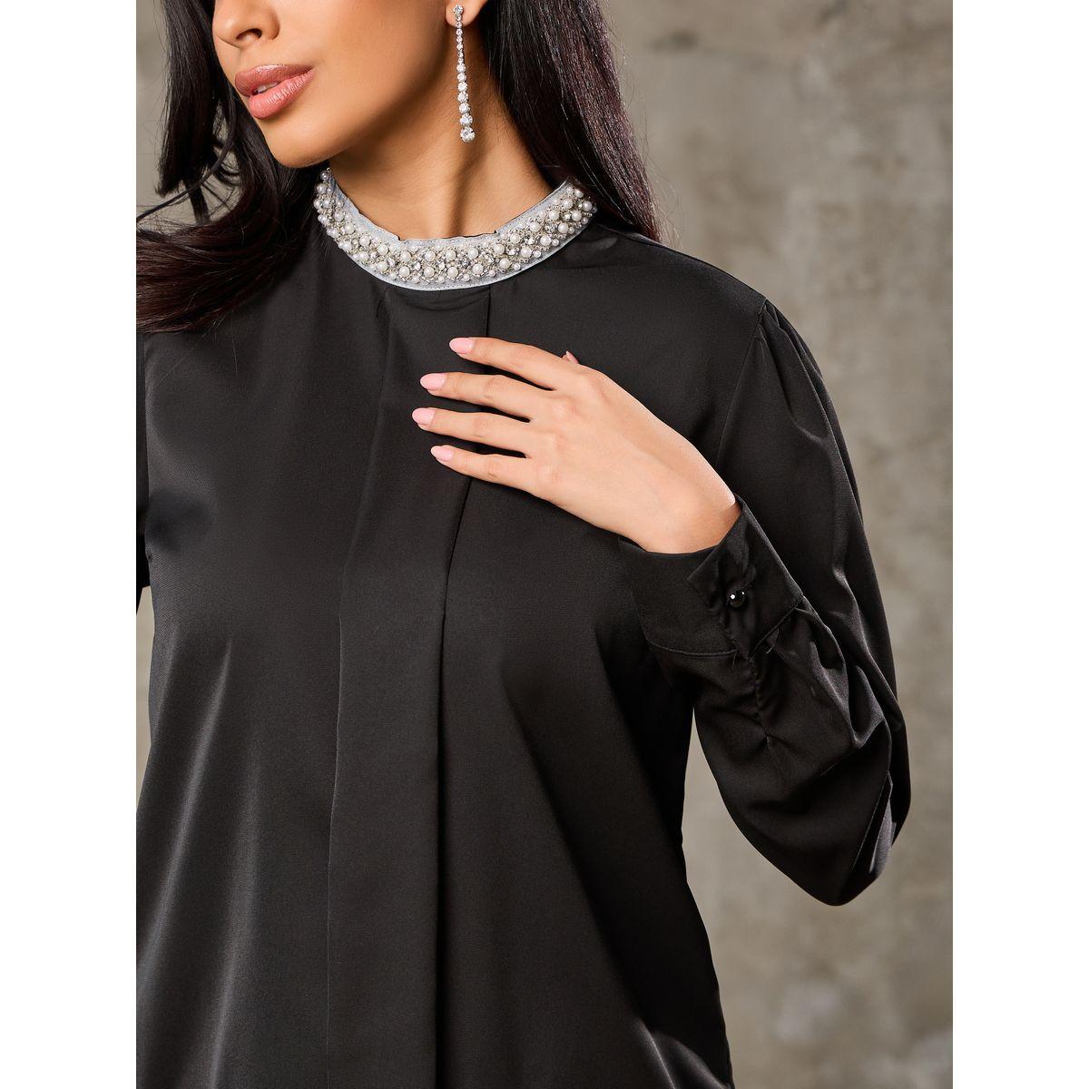 بلوزة بياقة عالية واكمام طويلة-women-clothing-shirtsandblouses-blouses-image-4
