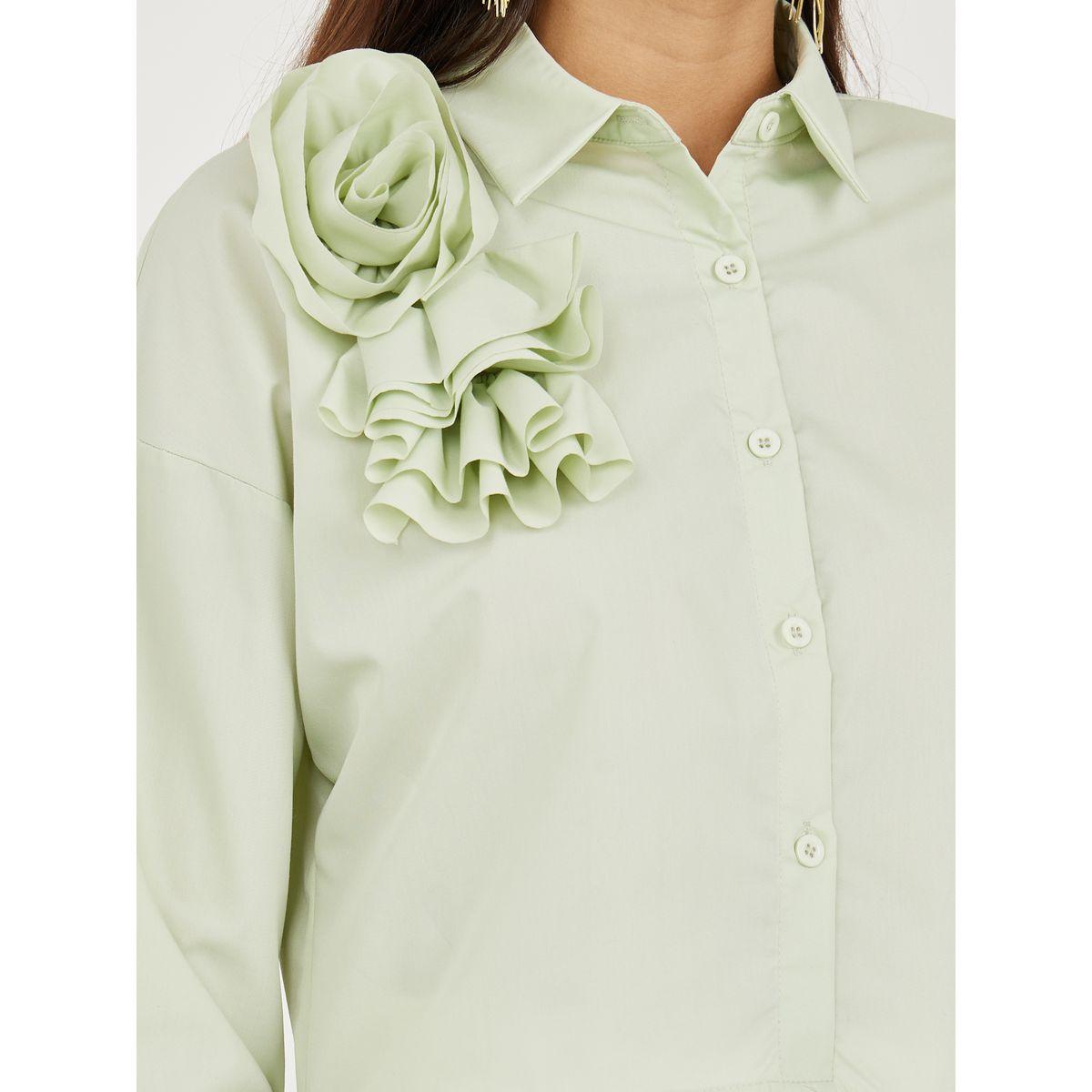 Styli Corsage Detail Regular Fit Shirt-women-clothing-shirtsandblouses-shirts-image-3