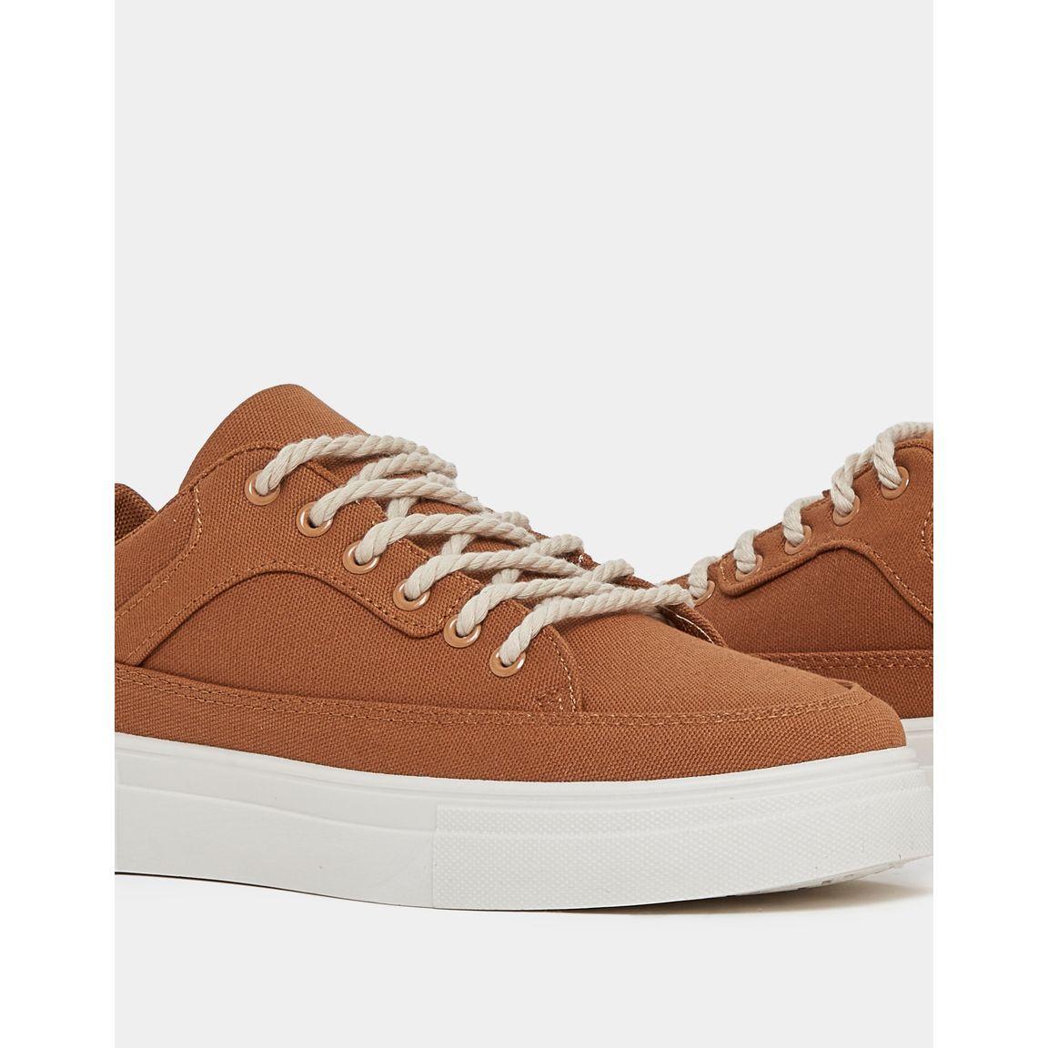 Styli Platform Sole Breathable Lace Up Sneakers-men-shoes-sneakers-image-3