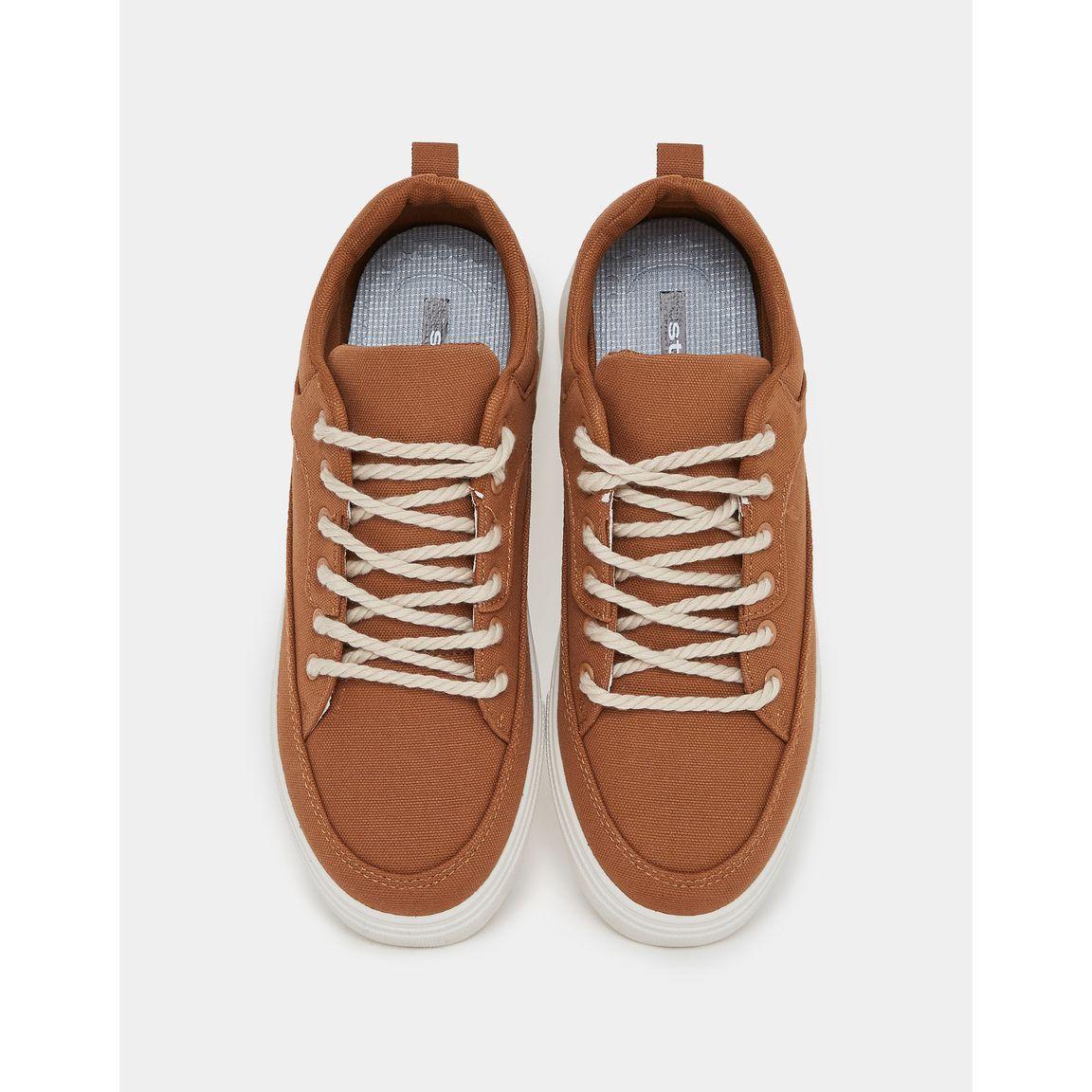 Styli Platform Sole Breathable Lace Up Sneakers-men-shoes-sneakers-image-5