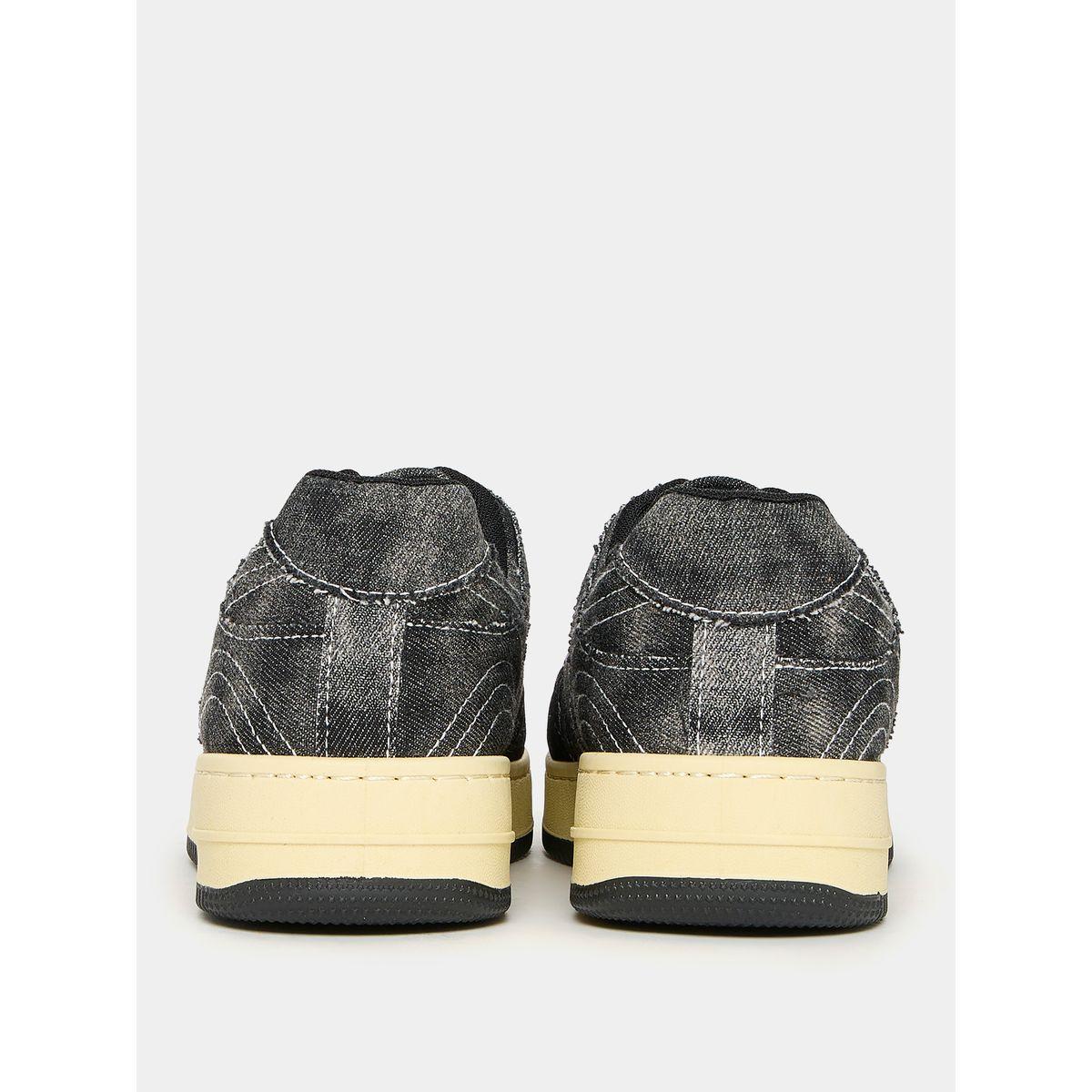 Styli Stitch Detail Platform Sole Rope Lace Up Sneakers-men-shoes-sneakers-image-4