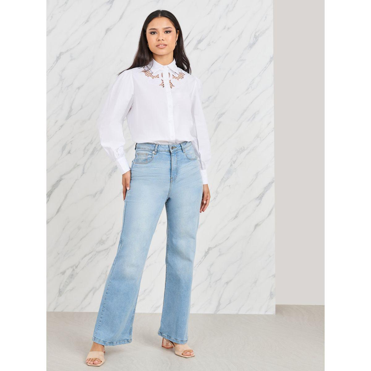 Styli Oversized Cut out Detail Shirt-women-clothing-shirtsandblouses-shirts-image-3