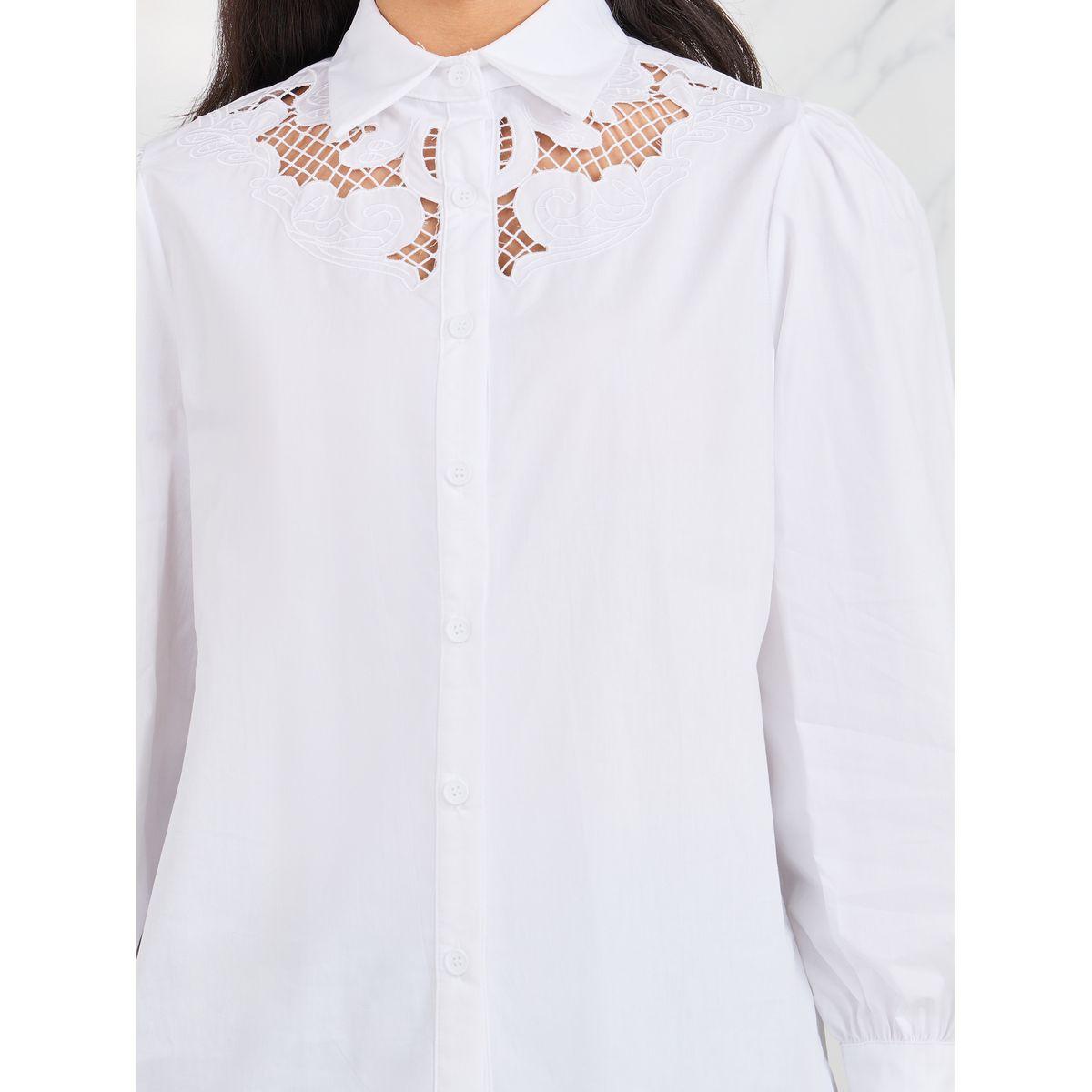 Styli Oversized Cut out Detail Shirt-women-clothing-shirtsandblouses-shirts-image-4