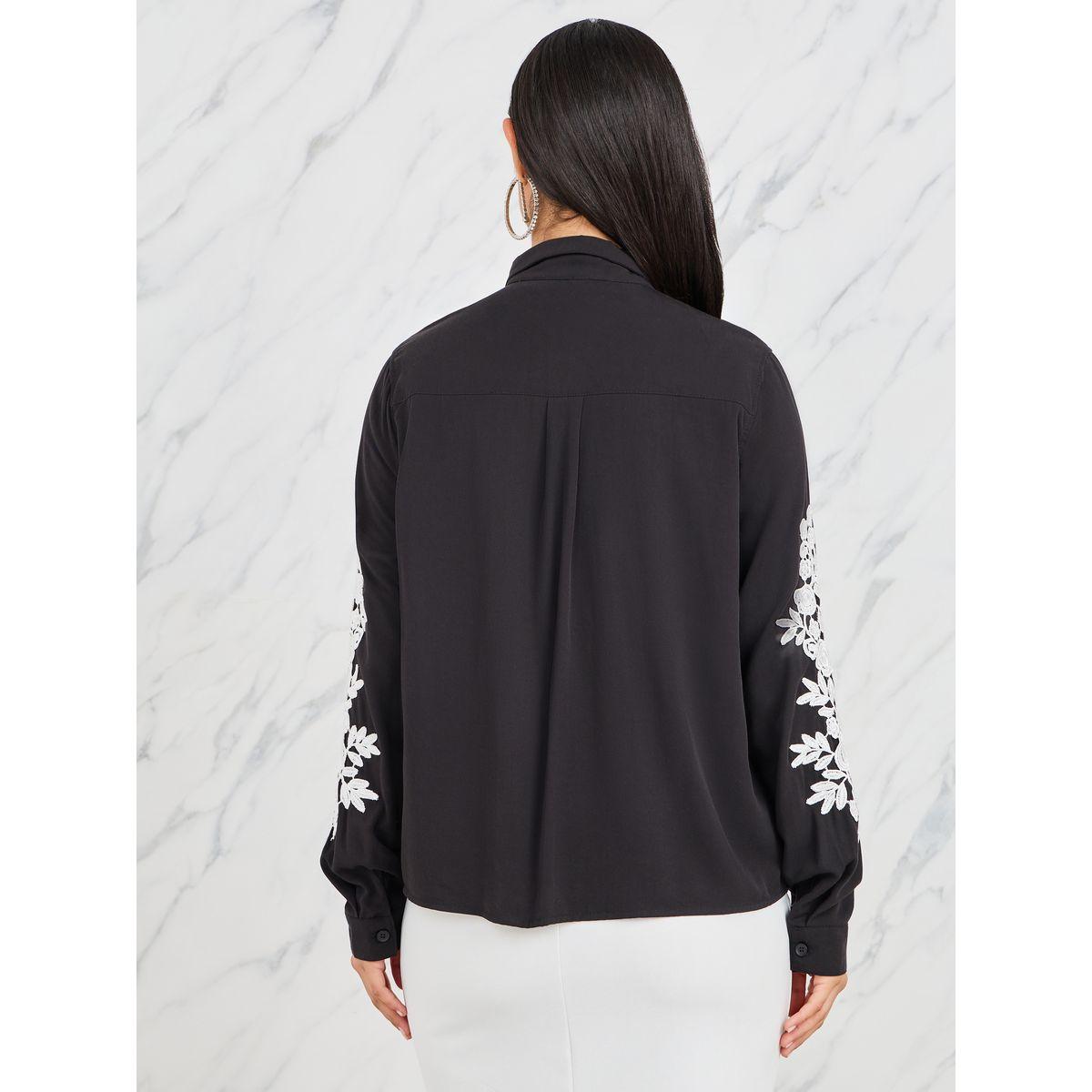 Styli Oversized Embroidered Sleeves Shirt-women-clothing-shirtsandblouses-shirts-image-5