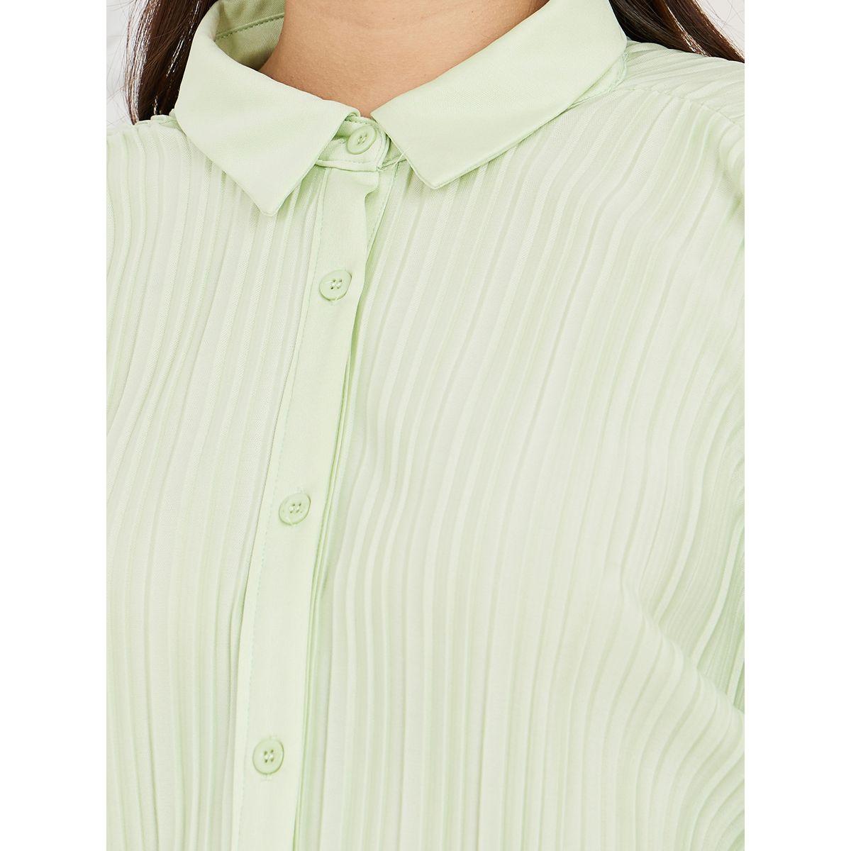 Styli Oversized Plisse Drop Shoulder Shirt-women-clothing-shirtsandblouses-shirts-image-3