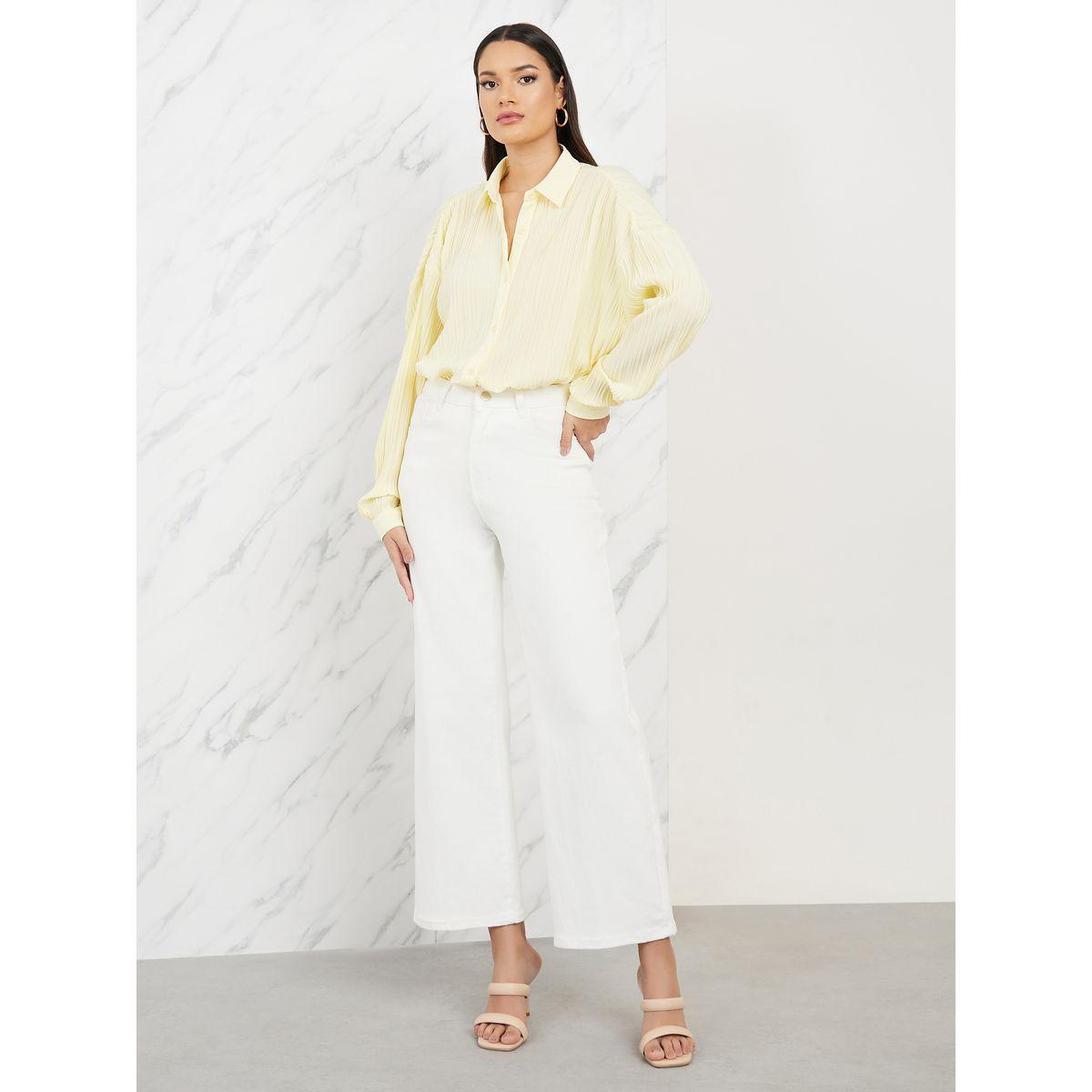 Styli Oversized Plisse Drop Shoulder Shirt-women-clothing-shirtsandblouses-shirts-image-2