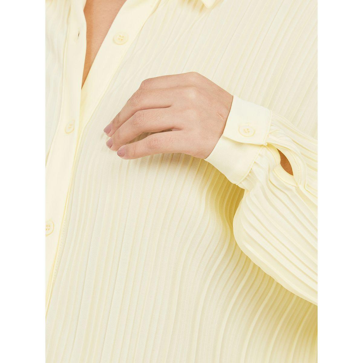 بلوزة بليسيه واسعة بكتف منخفض-women-clothing-shirtsandblouses-shirts-image-4