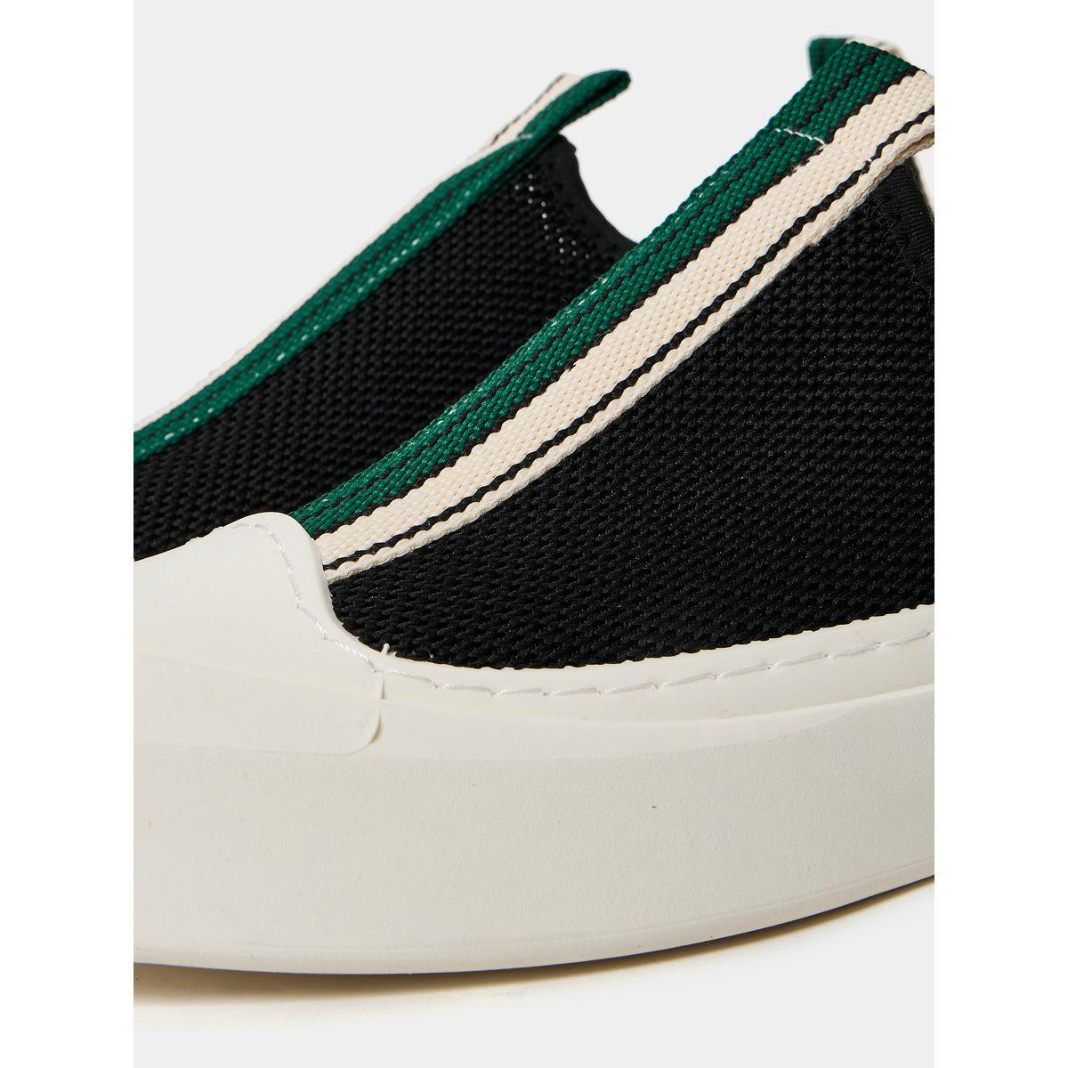 Styli Striped Strap Round Toe Knit Upper Platform Sole Sneaker-men-shoes-sneakers-image-4