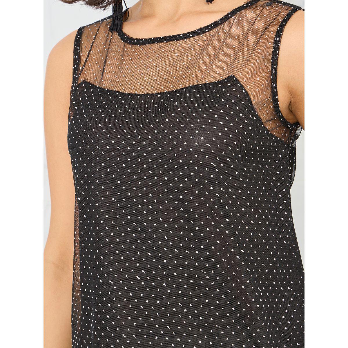 بلوزة بلا اكمام بتفاصيل شبكية-women-clothing-shirtsandblouses-blouses-image-4