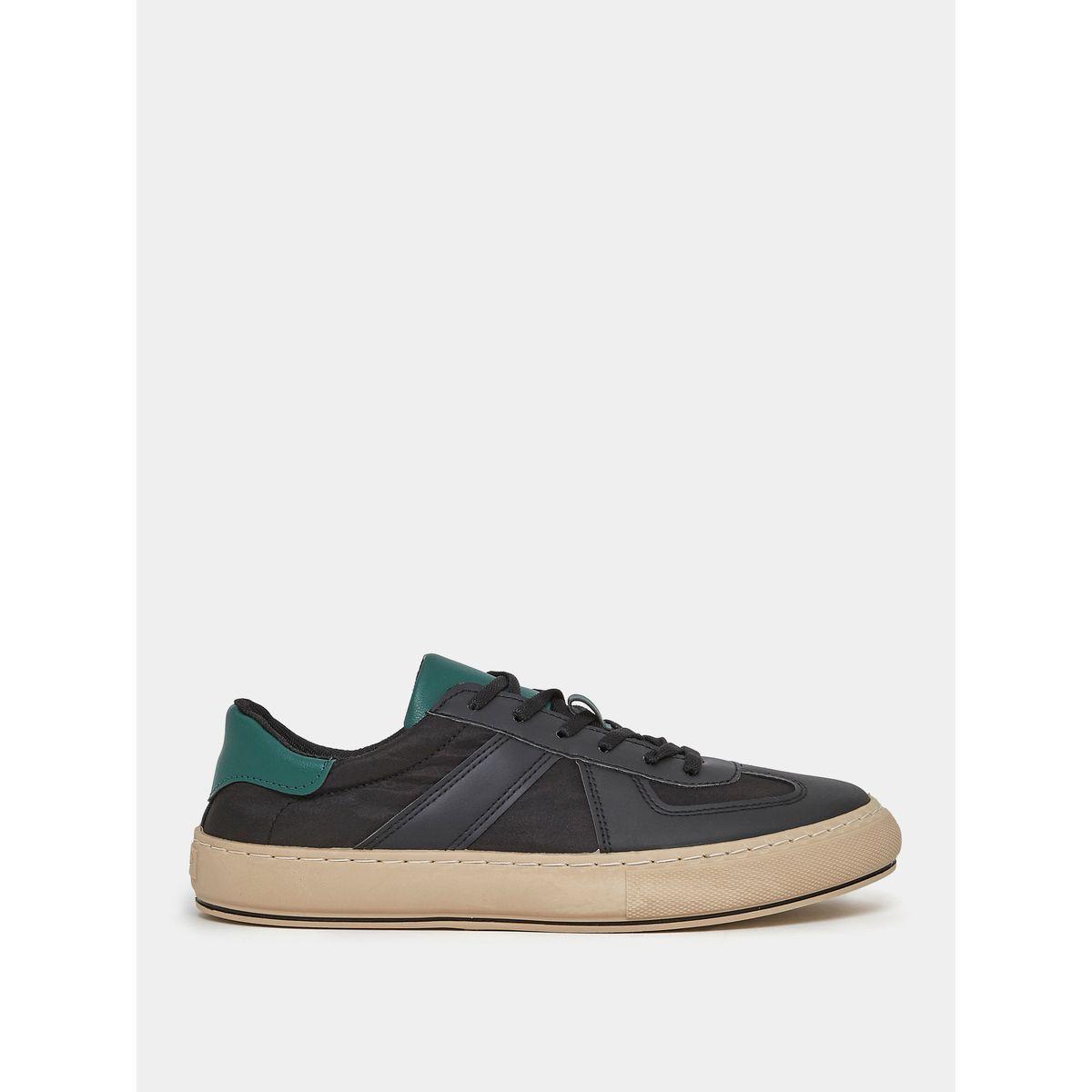 Styli Colorblock Minimalist Lace Up Skate Shoes-men-shoes-sneakers-image-1