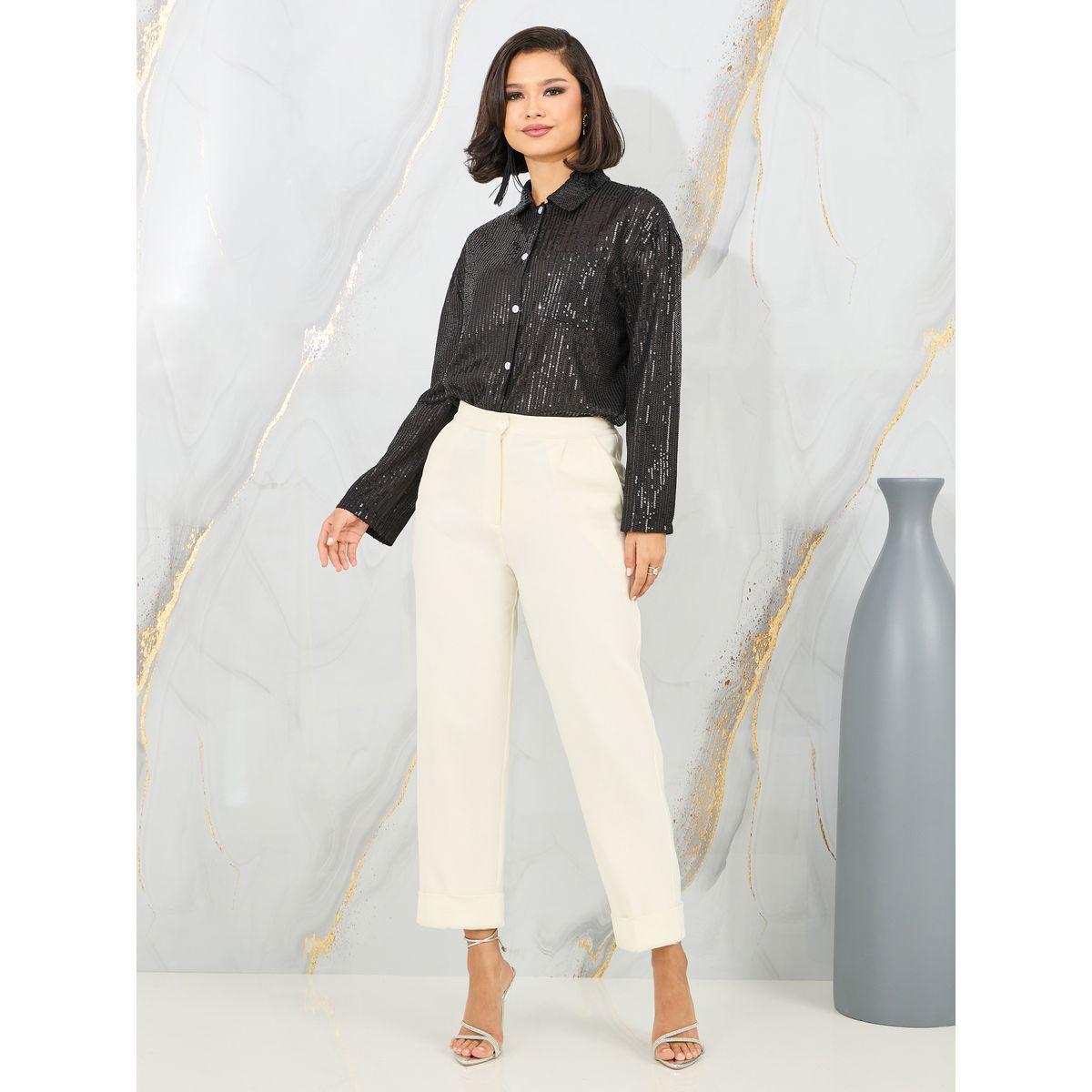 Styli Oversized All Over Sequined Shirt-women-clothing-shirtsandblouses-shirts-image-3