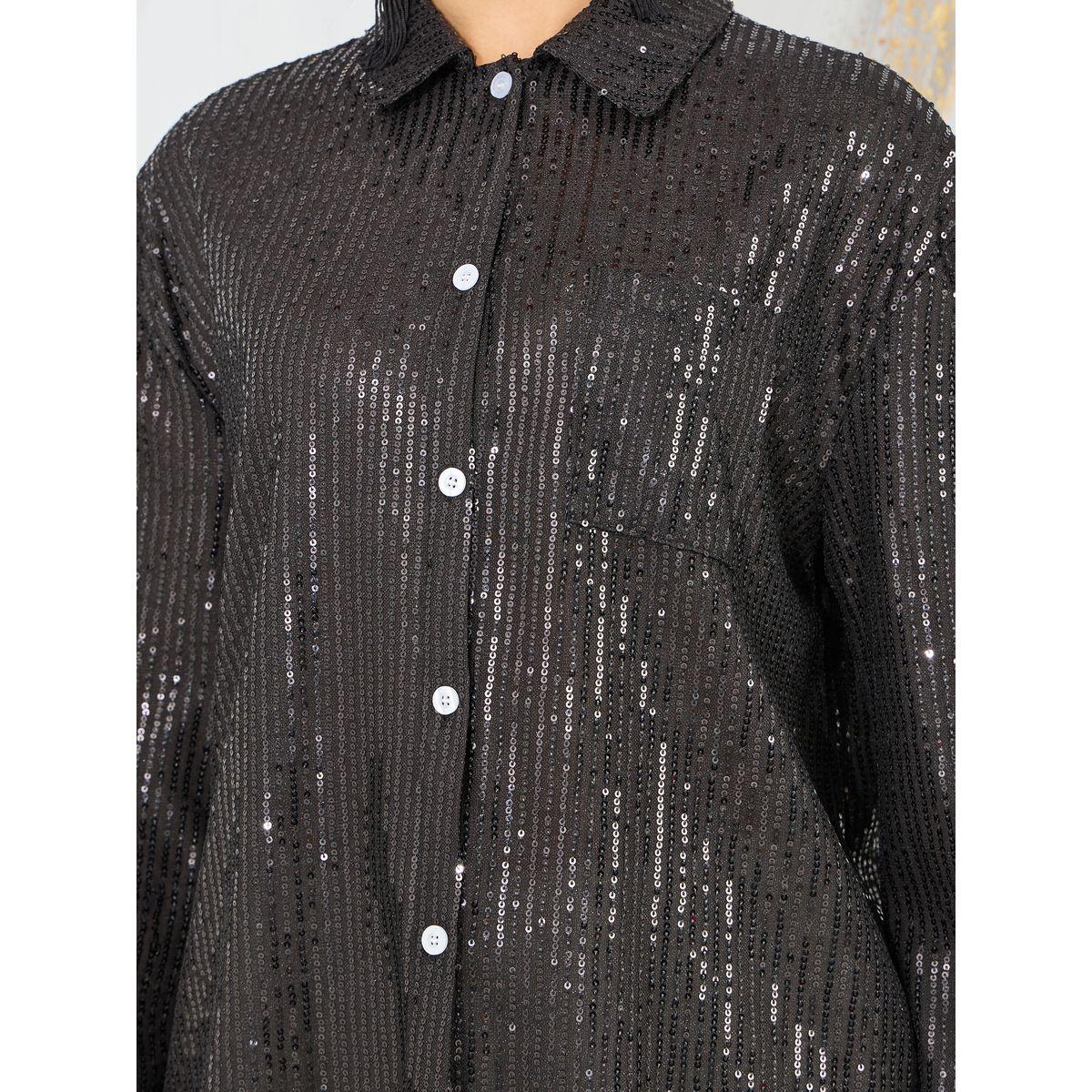 Styli Oversized All Over Sequined Shirt-women-clothing-shirtsandblouses-shirts-image-4