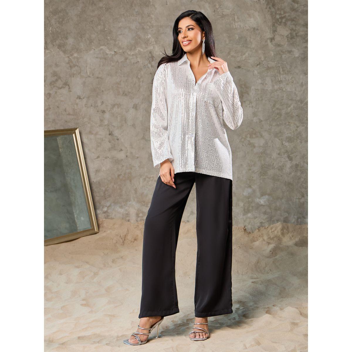 Styli Oversized All Over Sequined Shirt-women-clothing-shirtsandblouses-shirts-image-2