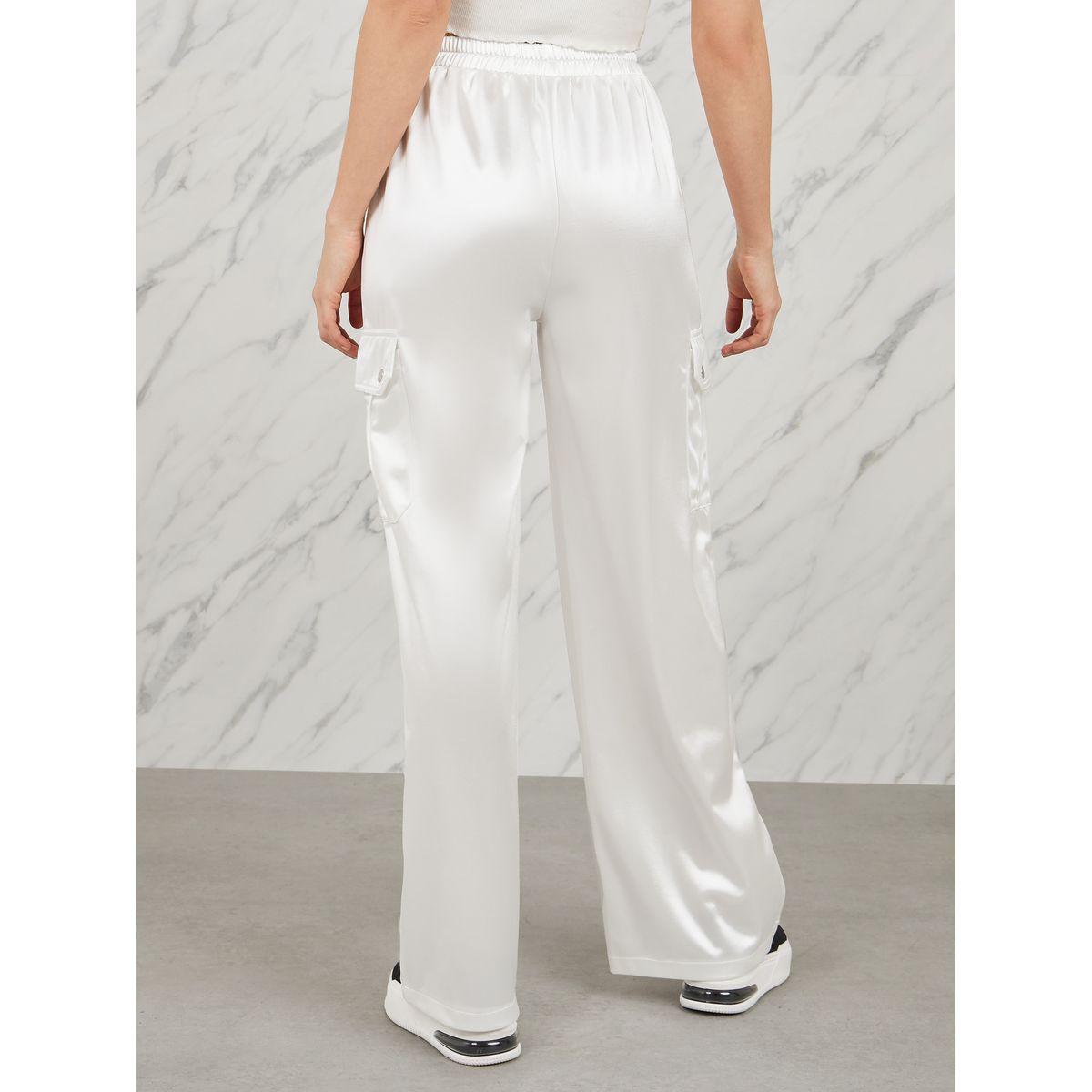 بنطال كارجو ساتان بأرجل واسعة-women-clothing-bottoms-trousers-image-4