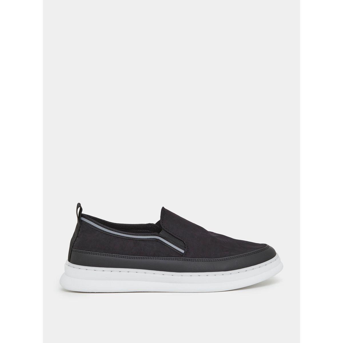 Styli Piping Detail Platform Sole Shoes-men-shoes-loafersandmoccasins-image-1
