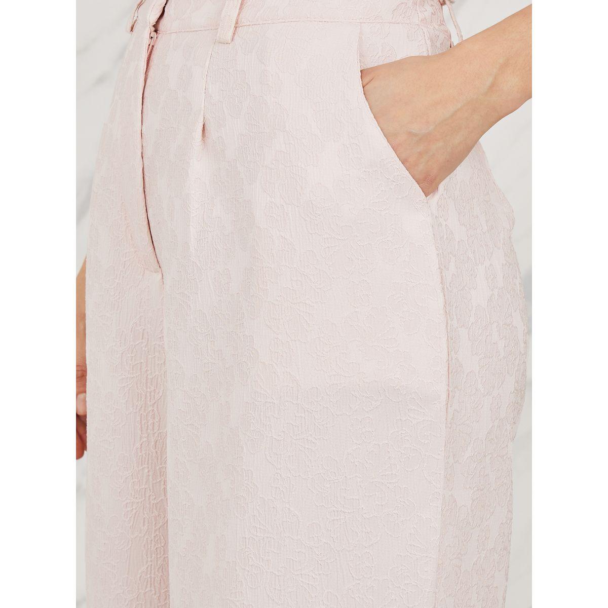 Styli Jacquard High Rise Wide leg Pant-women-clothing-bottoms-trousers-image-3