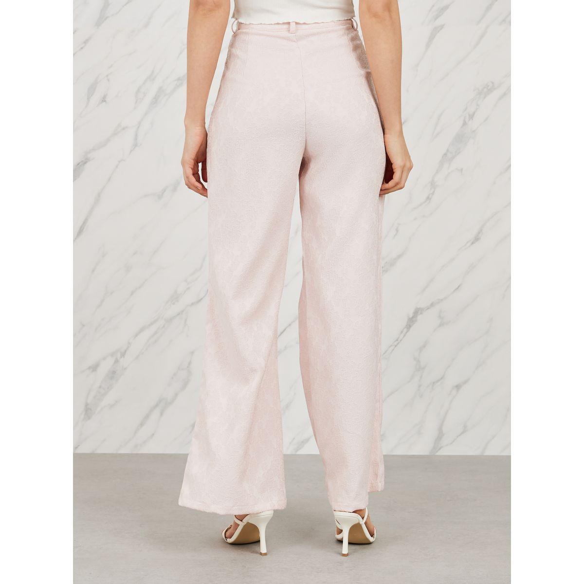 Styli Jacquard High Rise Wide leg Pant-women-clothing-bottoms-trousers-image-4