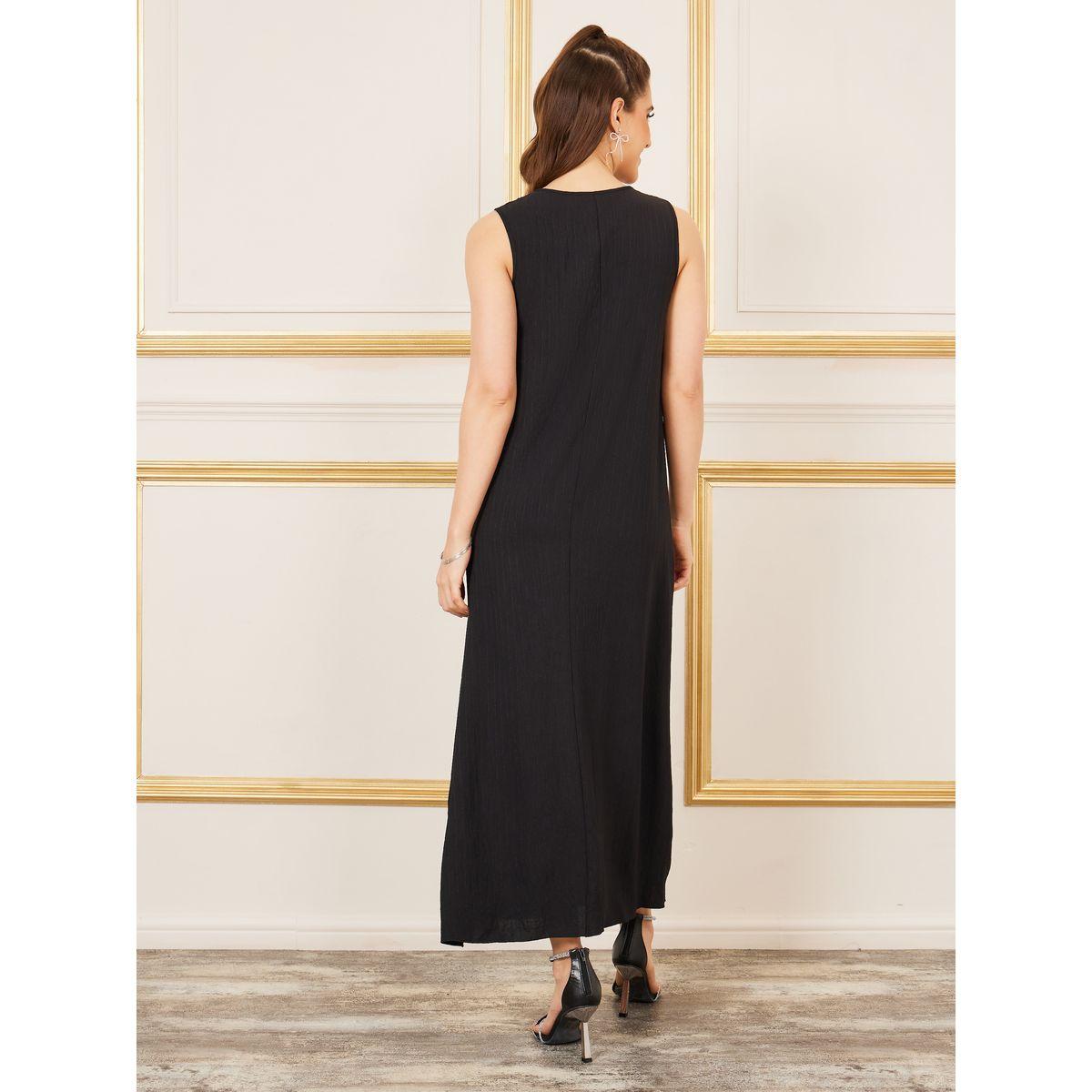 Styli Striped Textured Under Abaya Dress-women-arabicclothing-abayas-image-4