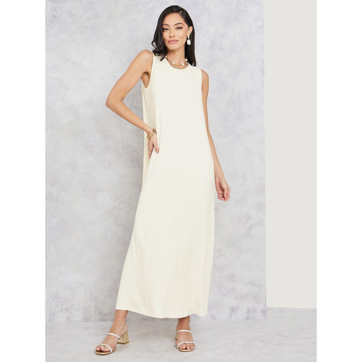 فستان بلا اكمام مع حزام خصر-women-arabicclothing-jalabiyas-image-2