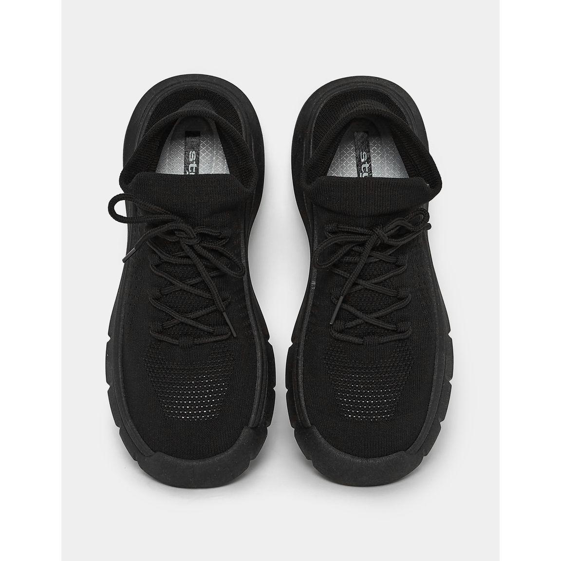 Styli Textured Chunky Sole Lace Up Sneakers-men-shoes-sneakers-image-5