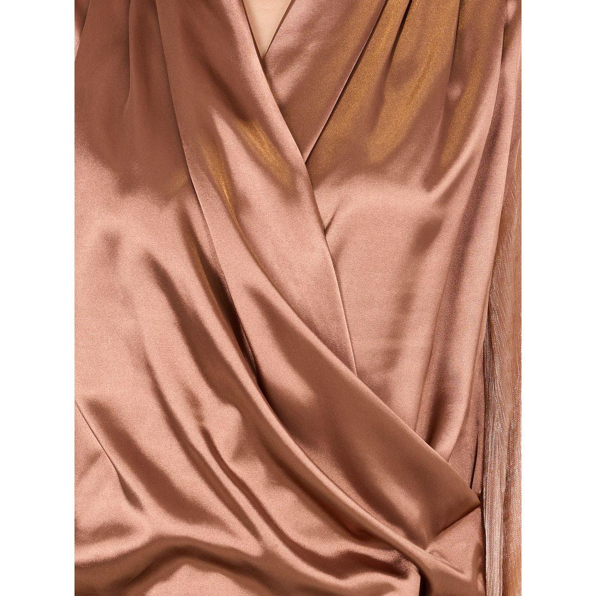 Styli Organza Sleeves Satin Cowl Neck Wrap Top-women-clothing-shirtsandblouses-blouses-image-4