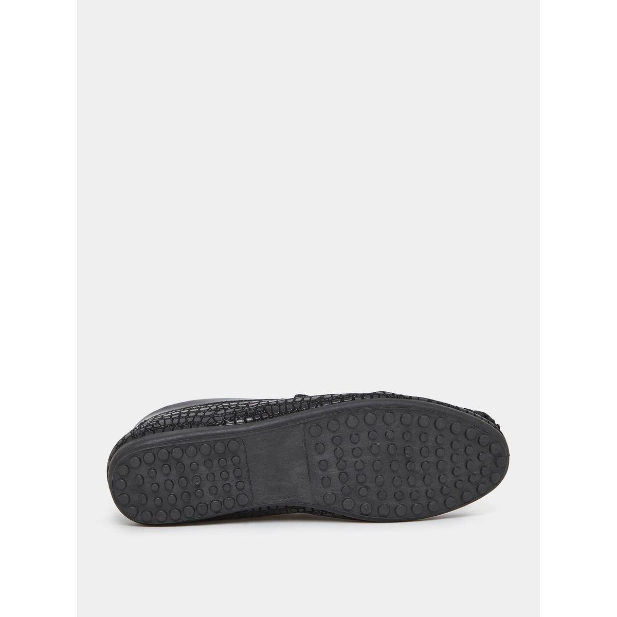 Styli Croc Embellished Flat Sole Loafers-men-shoes-formalshoes-image-6