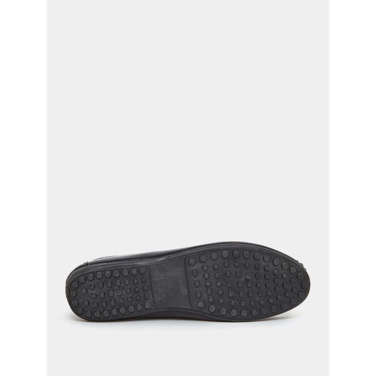 Styli Glossy Upper Flat Sole Loafers-men-shoes-formalshoes-image-6