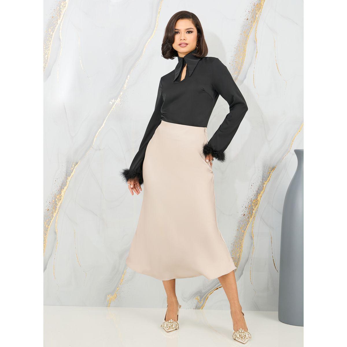 بلوزة باكمام طويلة وتفاصيل فرو صناعي-women-clothing-shirtsandblouses-blouses-image-3