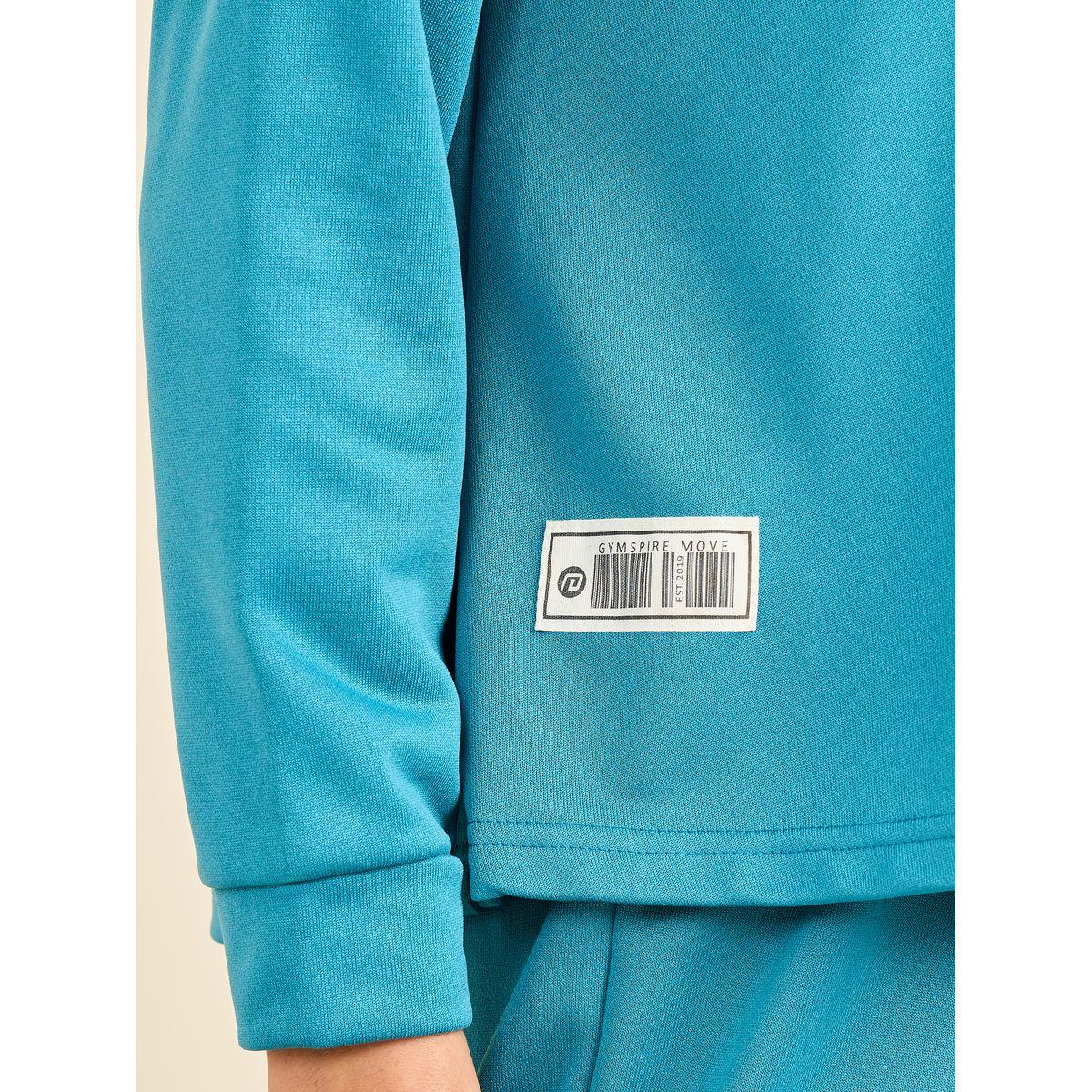 Styli Unwind Exposed Seam Detail Hoodie and Wide Leg Lounge Set-women-clothing-coordsets-image-4