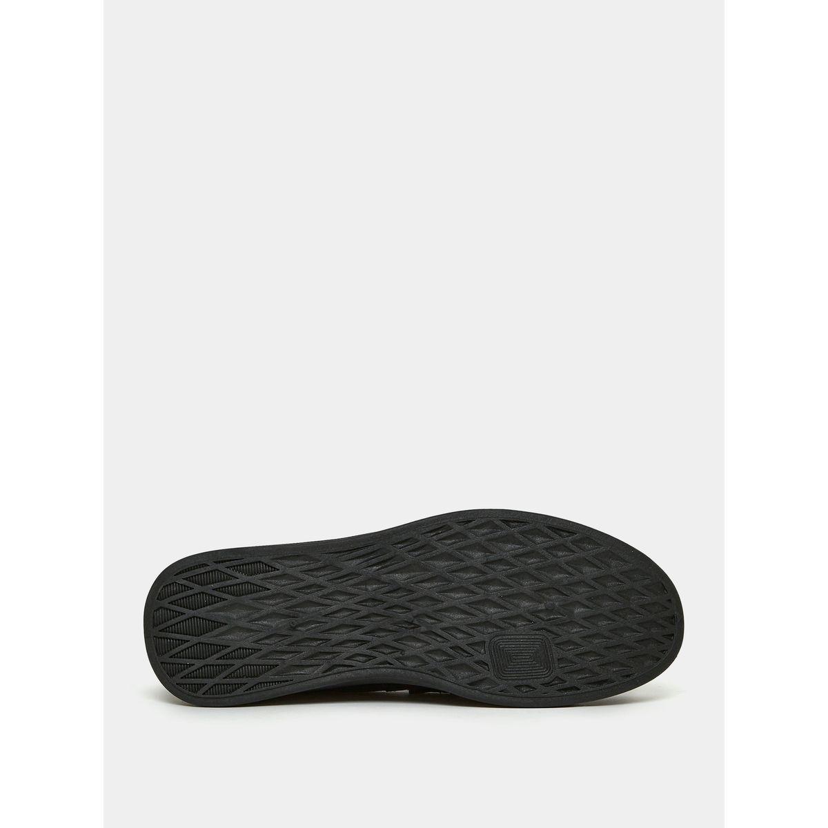 Styli Croc Textured Horse Buckle Loafers-men-shoes-formalshoes-image-6