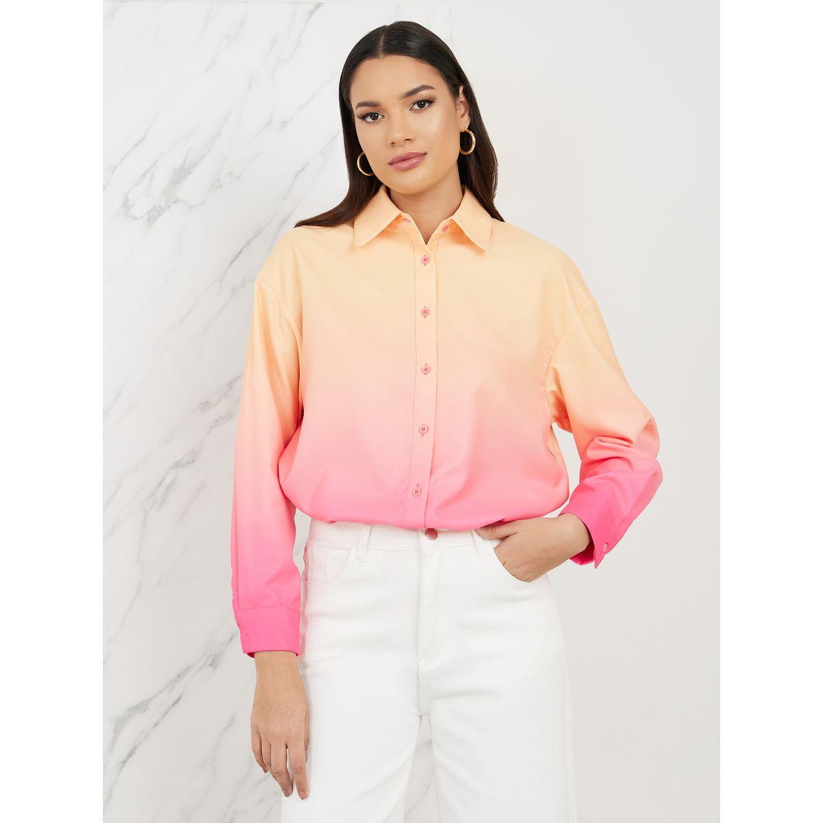 بلوزة واسعة بنمط كتل الالوان-women-clothing-shirtsandblouses-shirts-image-1