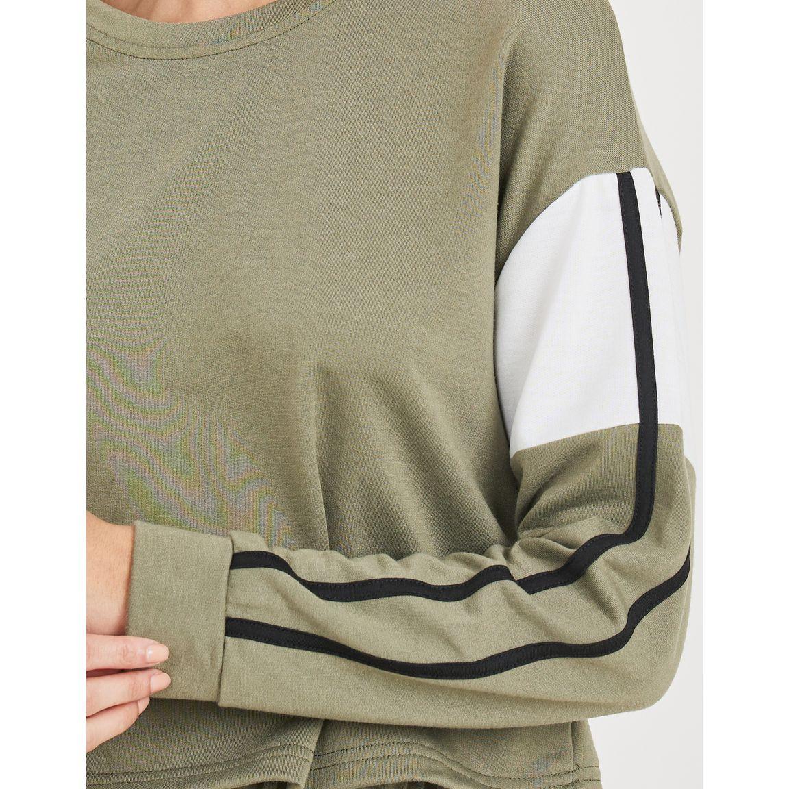 Styli Unwind Double Side Stripe Colorblock Sleeve Top & Jogger Lounge Set-women-clothing-coordsets-image-3