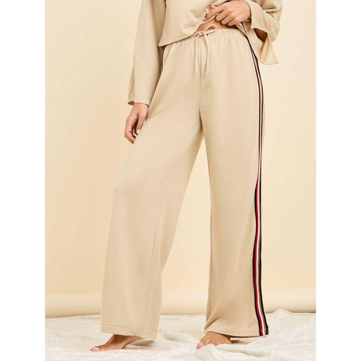 مجموعة من بنطال مع بلوزة قصيرة-women-clothing-coordsets-image-4
