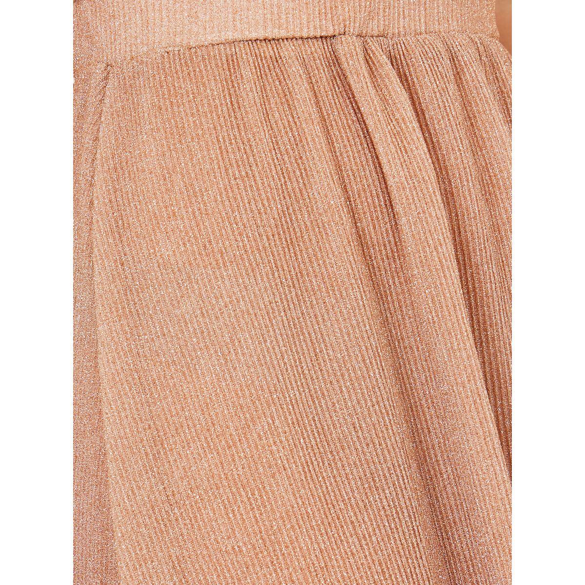 تنورة طويلة محبوكة مع كسرات وتفاصيل براقة-women-clothing-bottoms-skirts-image-3