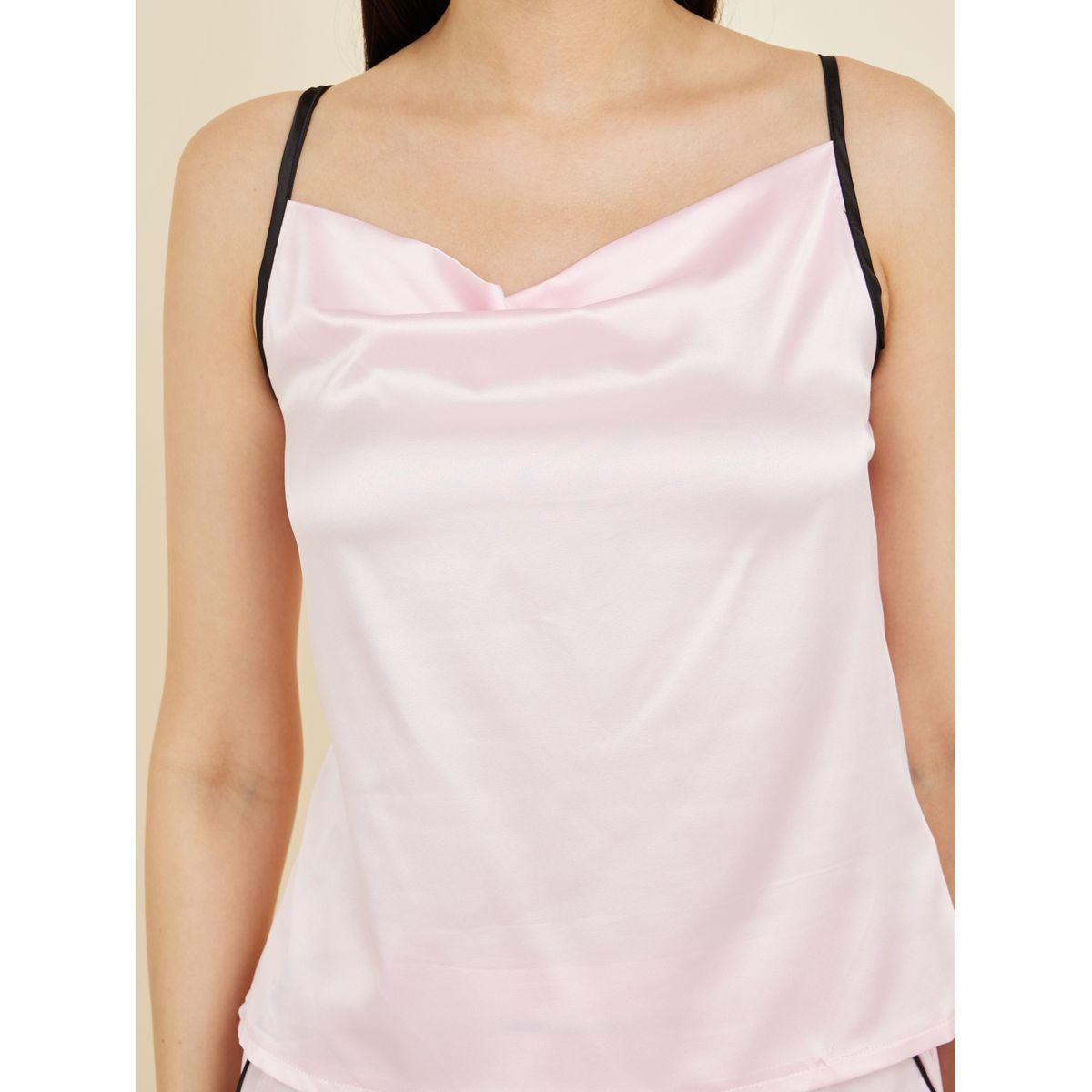 Styli Unwind Satin Piped Trim Cami & Wide Leg Pyjama Set-women-clothing-nightwear-pyjamas-longsets-image-3