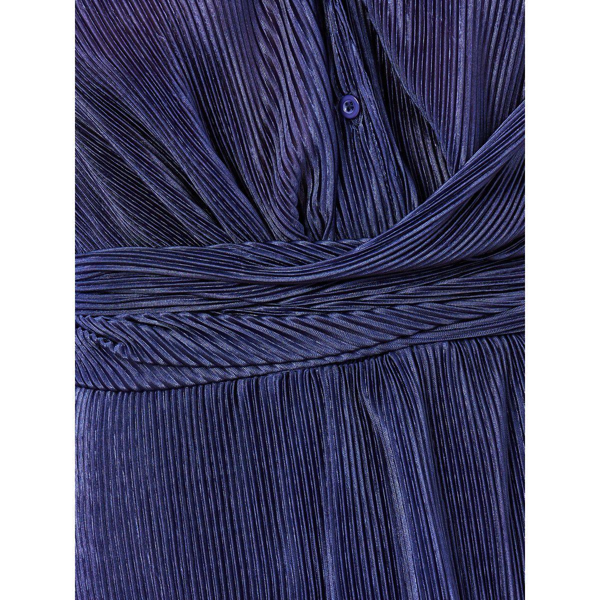 Styli Plisse Button Closure Collared A-Line Midi Dress-women-clothing-dresses-image-3