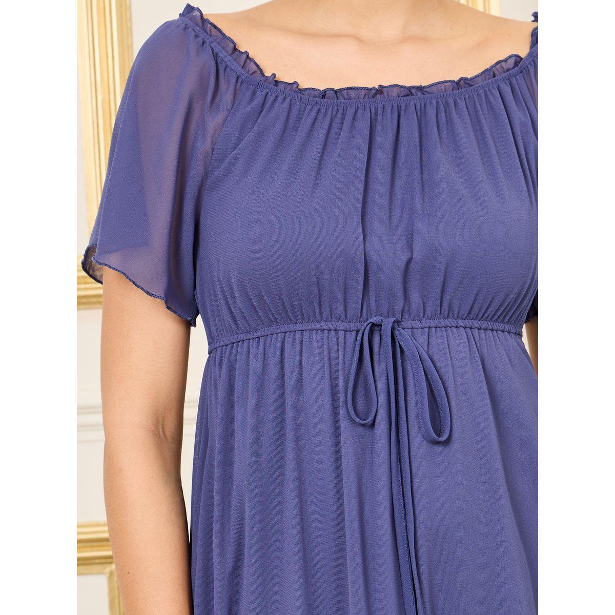 Styli Ruffle Detail A-Line Shift Midi Dress-women-clothing-dresses-image-3