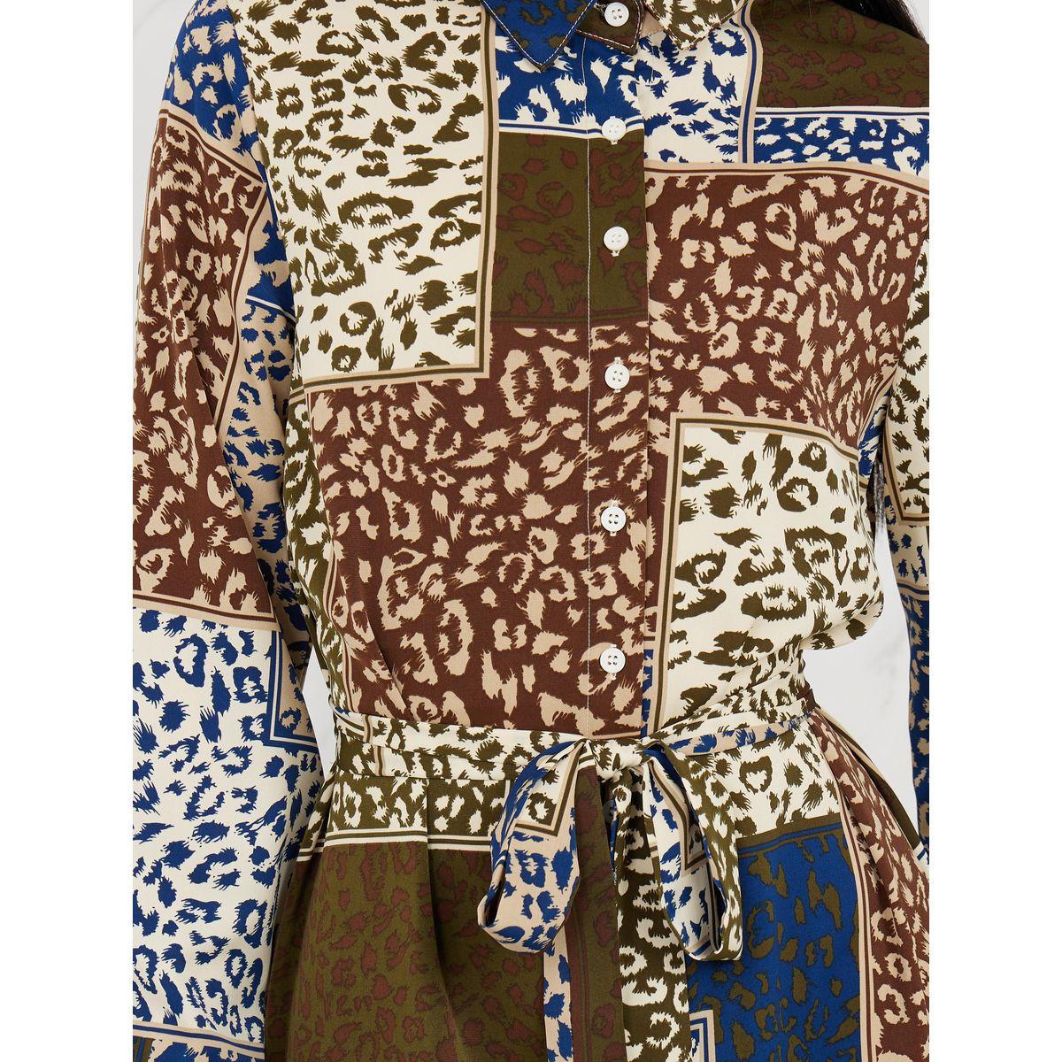 فستان ميدي مطبع بطبعة حيوان-women-clothing-dresses-image-3