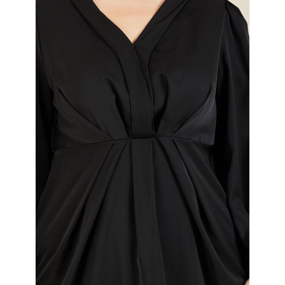Styli Plus Lace Detail Shirt Midi Dress-women-clothing-dresses-image-3