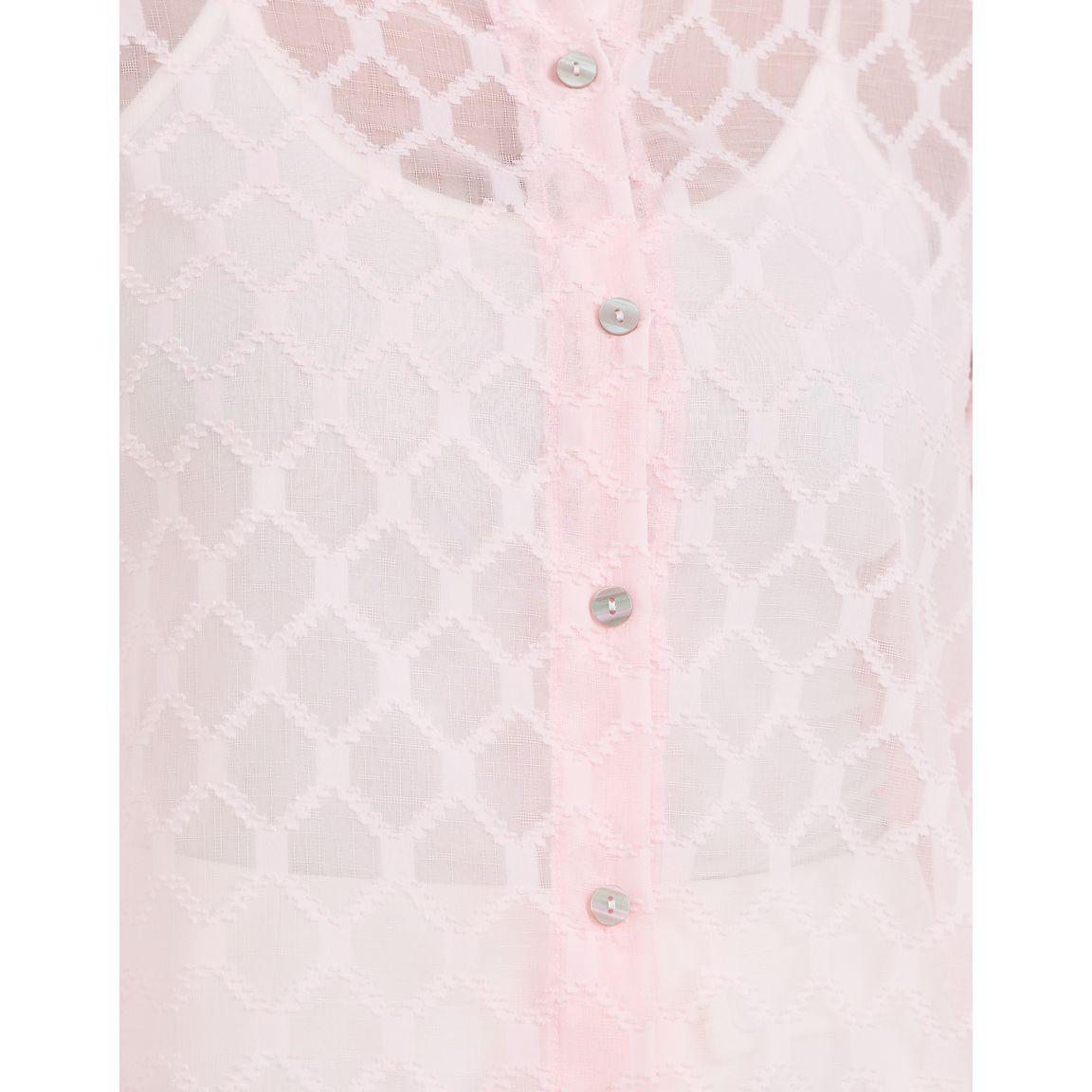 بلوزة ساتان بتفاصيل جاكار واكمام طويلة-women-clothing-shirtsandblouses-shirts-image-3