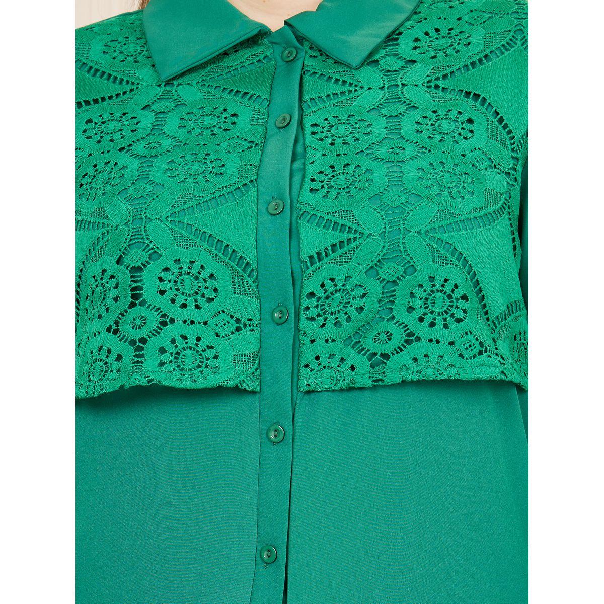 فستان ميدي بمقاس كبير وتفاصيل دانتيل-women-clothing-dresses-image-3
