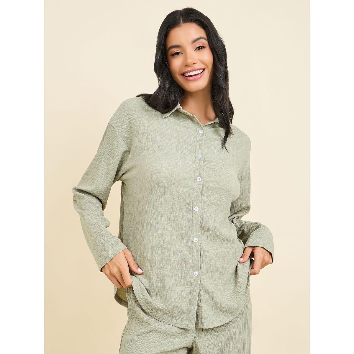 طقم من بنطال بيجاما وبلوزة طويلة-women-clothing-nightwear-pyjamas-longsets-image-3