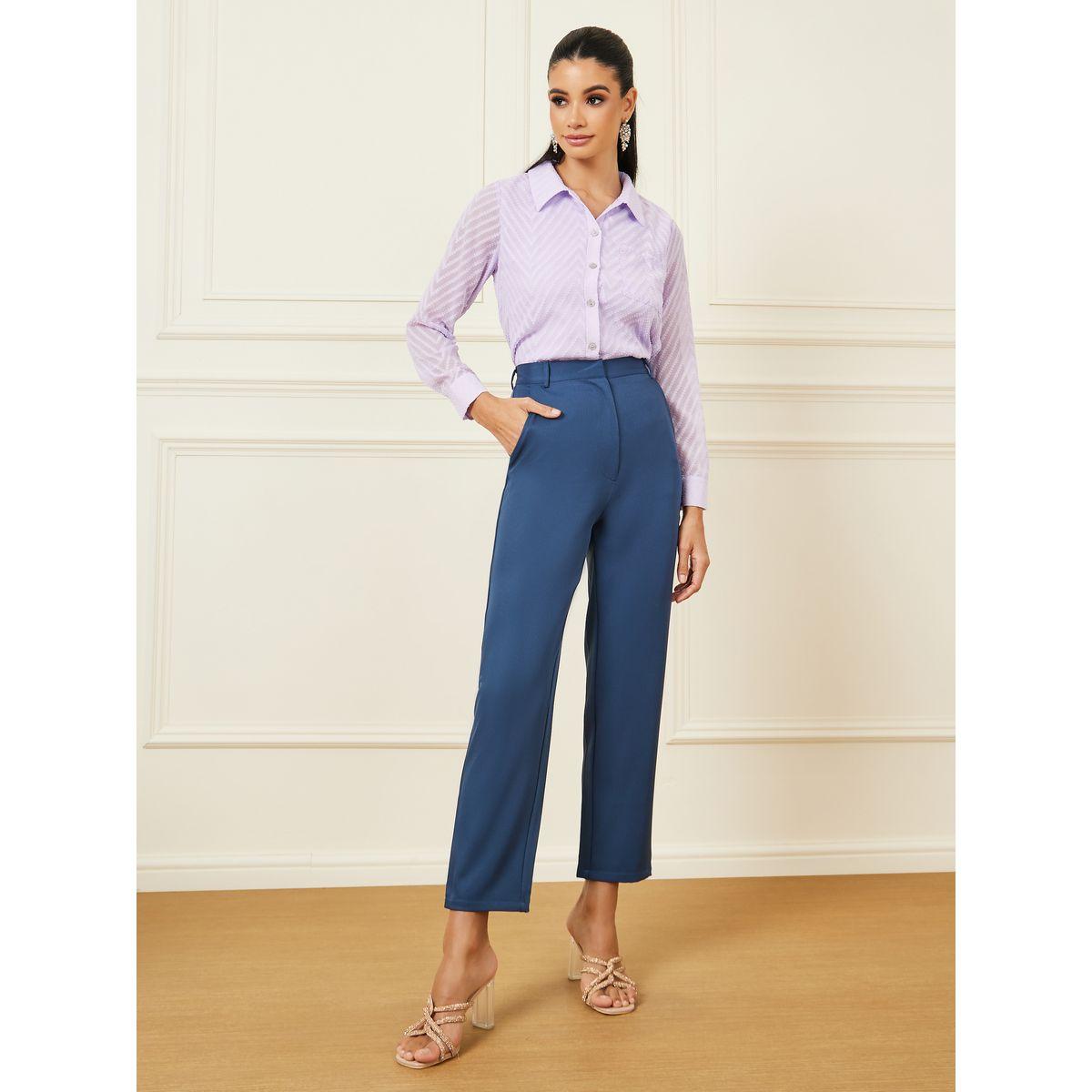 Styli Geo Pattern Pocket Detail Shirt-women-clothing-shirtsandblouses-shirts-image-3
