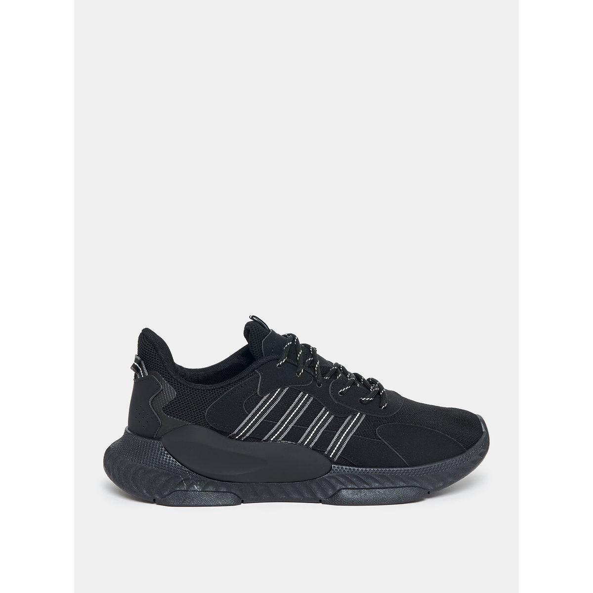 Styli Boost Knitted Upper Lace Up Sneakers-men-shoes-sneakers-image-1