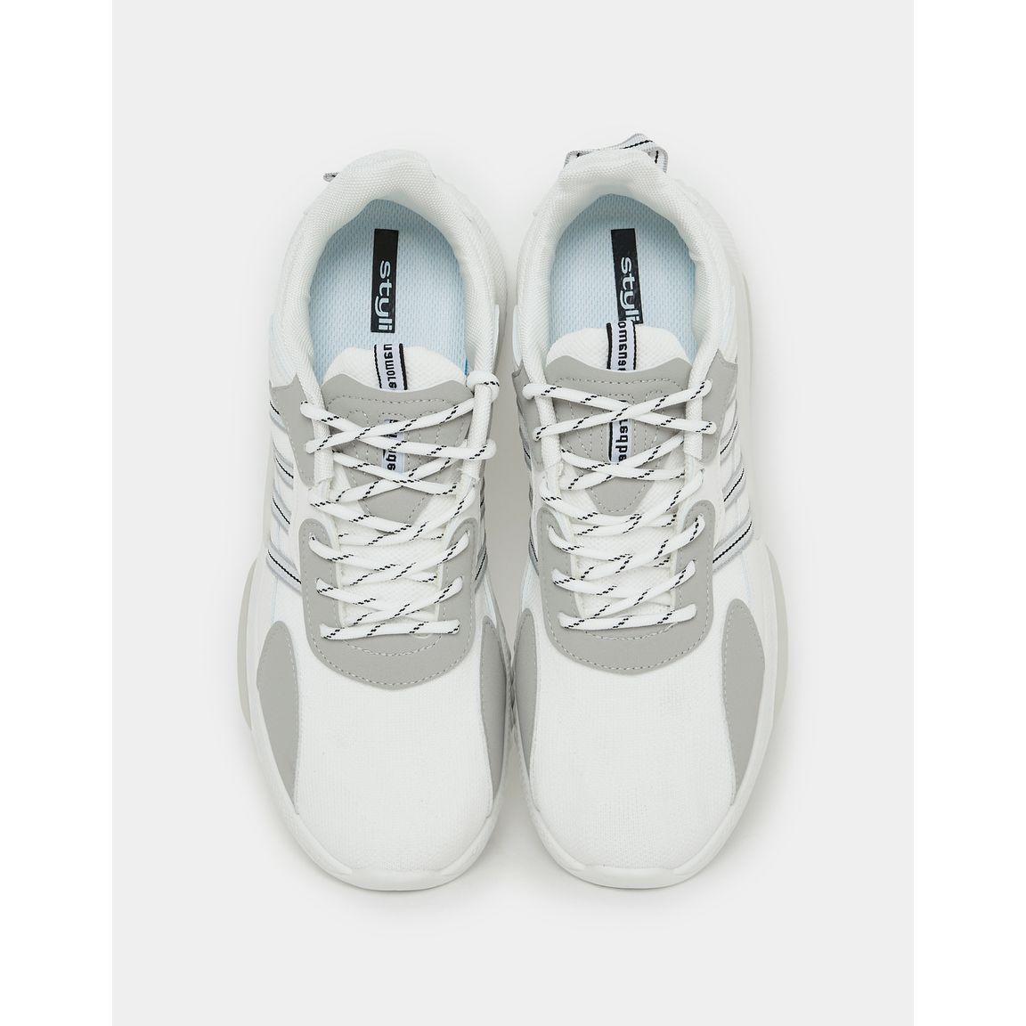 Styli Boost Knitted Upper Lace Up Sneakers-men-shoes-sneakers-image-5