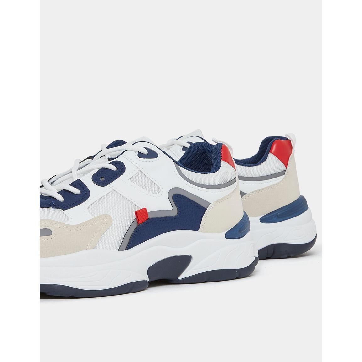 Styli Low Top Color Block Lace Up Sneakers-men-shoes-sneakers-image-3