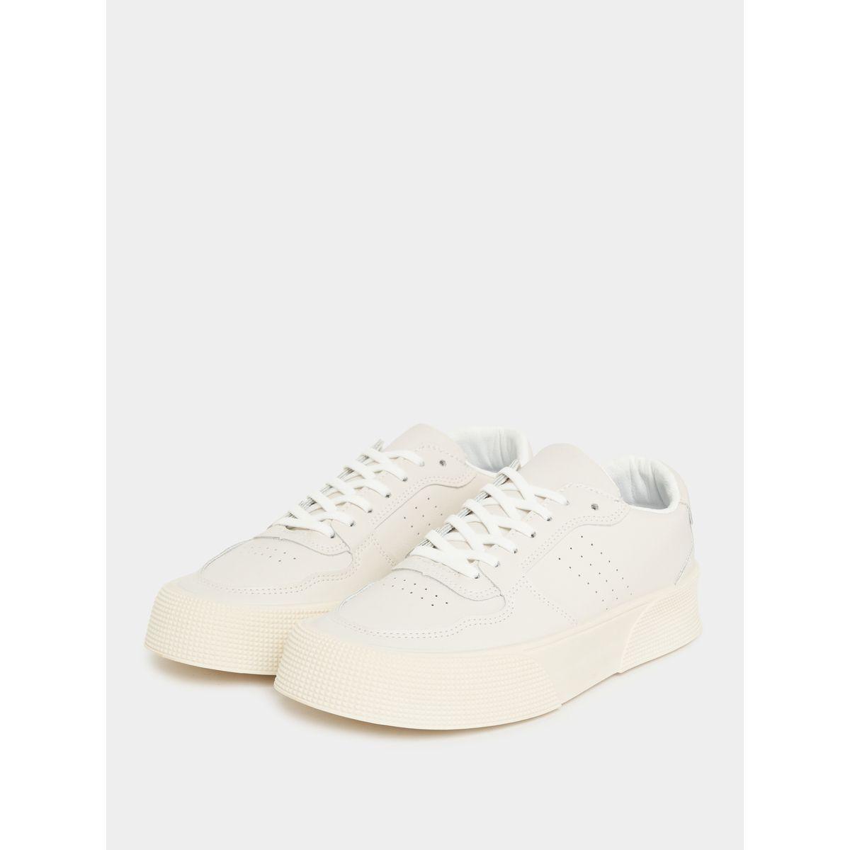Styli Solid Lace Up Platform Sole Sneakers-men-shoes-sneakers-image-5