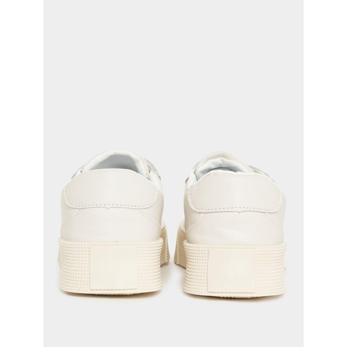 Styli Solid Lace Up Platform Sole Sneakers-men-shoes-sneakers-image-3