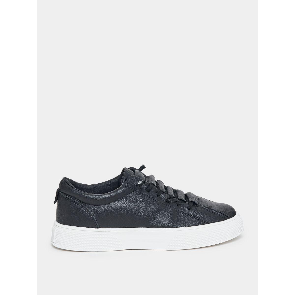Styli Faux Leather Accent Platform Sole Sneakers-men-shoes-sneakers-image-1