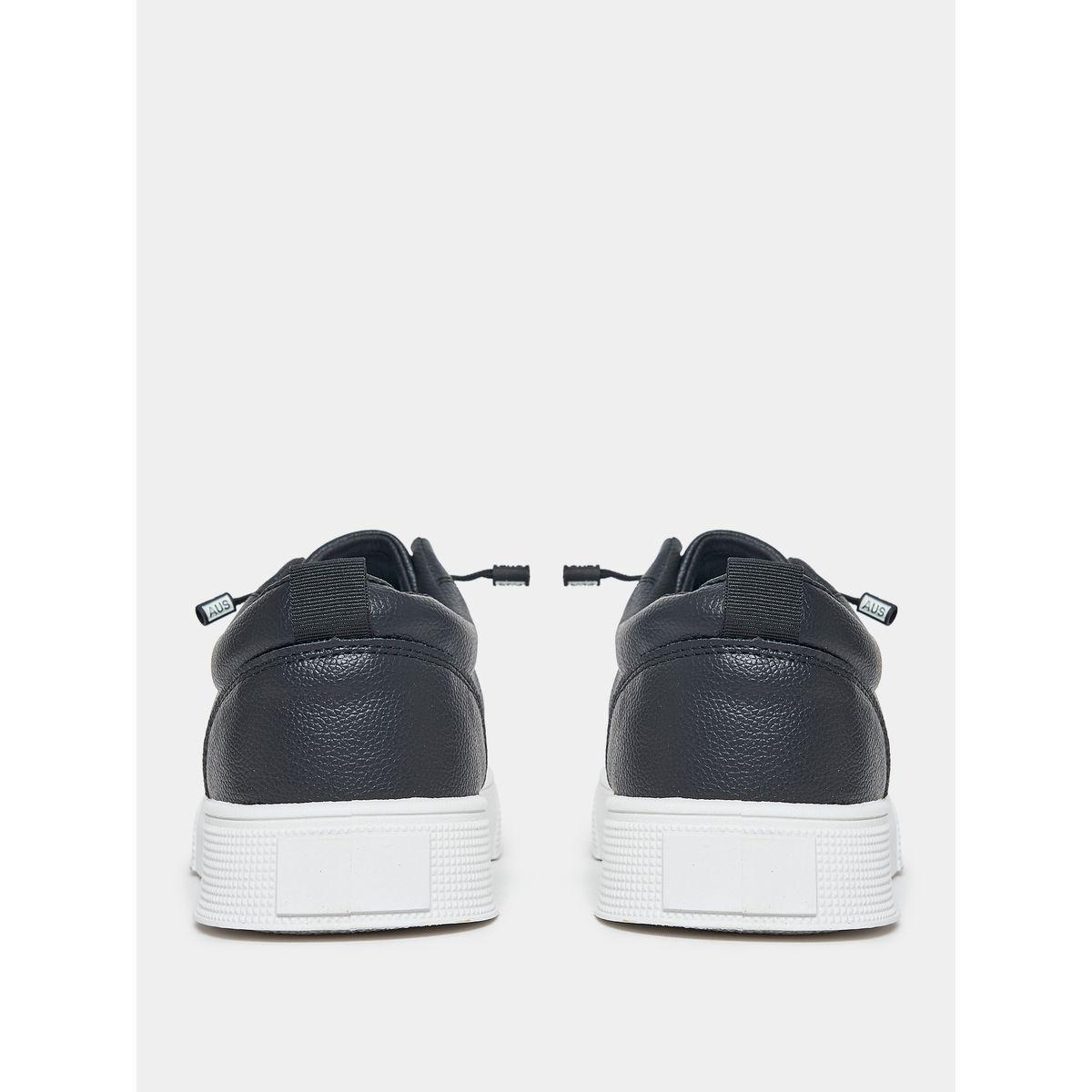Styli Faux Leather Accent Platform Sole Sneakers-men-shoes-sneakers-image-3